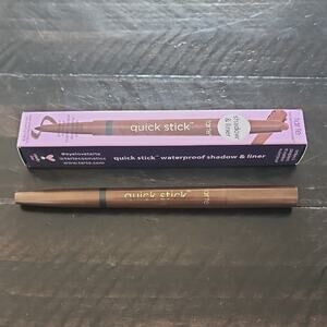 TARTE Quick Stick Shadow & Liner Waterproof Eyes Bronze Luster / Black Full Size